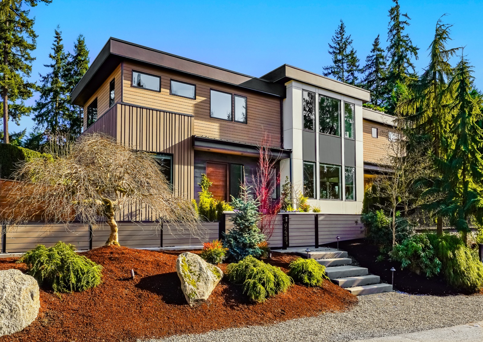 Lava Stone masonry and concrete coating project by Petrus Stucco and Masonry