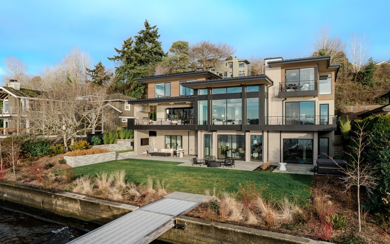 Whispering Waves stucco project by Petrus Stucco and Masonry