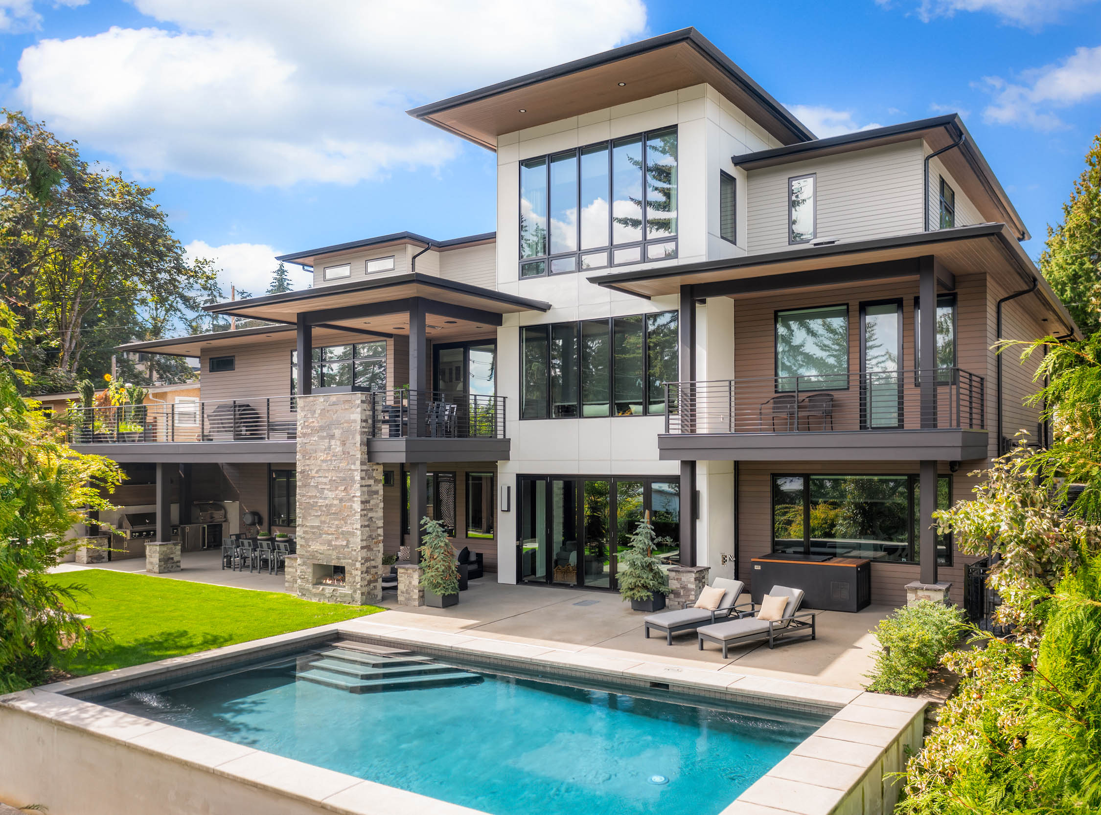 Black Horse fireplace masonry project by Petrus Stucco and Masonry